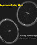 Bangin Carbon Fiber Road Wheelset 700C Rim Brake With 50mm Deep Rim And 25mm Tubeless Ready Design Fits 25 To 28c Tires Shimano