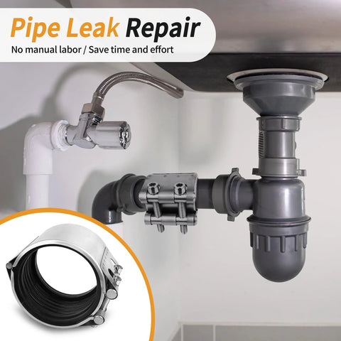 High-pressure pipe repair clamp 26-29mm for sealing leaks