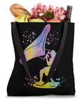 Wing Foil Wingsurfing Colorsplash Man Wingboard Tote Bag For Wingfoil Fans And Coaches Watercolor Splash Design Dope 16 By 16 Inches Beach Gear For Wingboarding Enthusiasts with groceries inside.