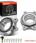 2 Pack Wheel Bearing Kit For Audi A4 A5 A6 Q5 S4 S5 S6 S7 S8 Quattro Allroad Models, showing two wheel bearings and packaging