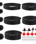 Universal Fuel Line Hose One Eighth To Five Sixteenths Inch Inner Diameter NBR Rubber Five Feet Durable Oil And Temperature Resistant