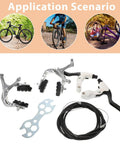 Score Beast Mode Stopping Power With This Lightweight Mechanical Disc Brake Set Featuring Solid Aluminum Calipers Complete Cable Kit.