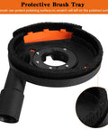 Universal 4.5 to 5 Inch Angle Grinder Dust Shroud Attachment 125mm Fits Most Brand Grinders For Heavy Duty Cleaning And Grinding