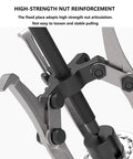 Close-up of Hardcore Heavy Duty Gear Extractor Tool With Three Jaw Bearing Puller showing high-strength nut reinforcement.