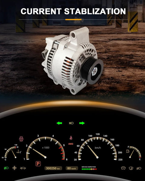 Alternator Replacement for Ford Aerostar 1995 1997 3.0L and 1994 1997 4.0L Base Eddie Bauer XL XL Plus OE 7750N 6G1 High Output