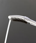 DogShower 150 3-Jet Handheld Dog Bath Bundle With Hose White 1.75 GPM showing water spray from the brush