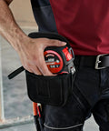All In One 3 In 1 Laser Tape Measure With Auto Level, 197ft Laser Distance Meter, 16ft Digital Tape With Fractions, Built In Level, Rechargeable Electronic Tape For Builders And Contractors in tool pouch