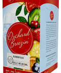 Orchard Breezin Blueberry Bliss Winemaking Kit For 6 Gallons box with fruit illustrations and product details, Silver, 1 Count