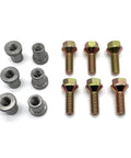 Straight Up Bulletproof Weld In Replacement Nuts Coupled With Grade Eight Zinc Plated Skid Plate Bolts for Jeep Wrangler YJ TJ.