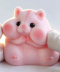 Totally Sweet Handmade Squishy Hamster Toy For Chill Out Vibes, Ultra Soft Food Grade Silicone Fidget Squeeze in hands.