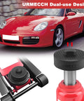 Heavy Duty Car Jack Pad Adapters For Porsche 911 964 993 996 991 Cayman Boxster close-up with anti-slip design and rubber material.