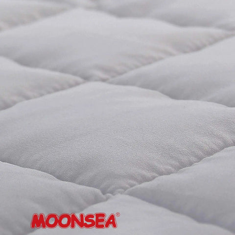 Close-up of Cozy Toddler Nap Mat with Removable Pillow and Fleece Minky Blanket Grey surface texture