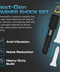 Washer Shock Absorber Replacement Three Pack For LG And Kenmore Sears Washers 383EER3001S 383EER3001V design features