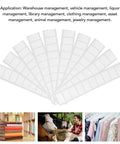 Top Tier One Hundred Pieces Uhf Rfid Tags 860 To 960 Mhz Adhesive Labels on display for various management applications.