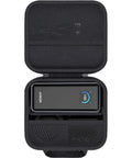 Open view of Hard Travel Case For Anker 25,000mAh 165W Power Bank And Prime 26,250mAh 140W USB C Laptop Charger Rugged Black Carry Case For A1695 And 26K Power Banks Case Only.