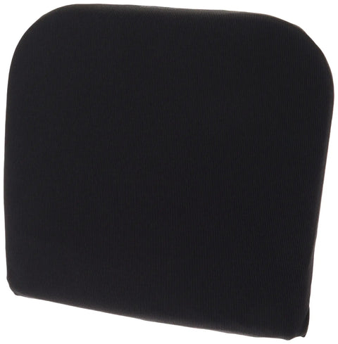 Premium Memory Foam Backrest Cushion For Chair, black ergonomic contour lumbar support for office or home use.