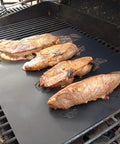 Heavy Duty Grill Mats Set Of 5 Nonstick BBQ Mats For Outdoor Grilling And Indoor Baking Reusable Easy To Clean Works On Gas Charcoal