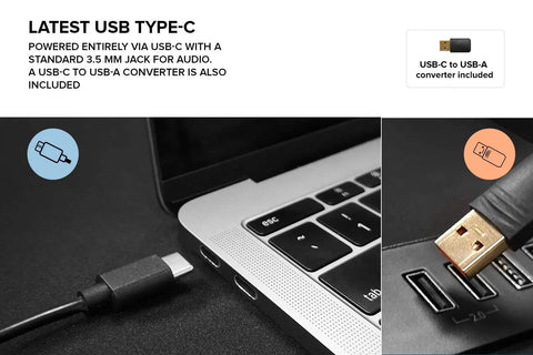 Pebble V2 2 Channel USB Computer Speakers Black Deliver Dope Stereo Sound For Your Desk With Plug And Play USB Audio Compact Modern Design