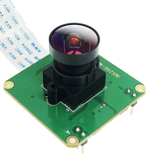 Global Shutter Raspberry Pi Camera Module With IMX296 Mono Sensor, 1456x1088 Resolution At 60fps, External Trigger Ready