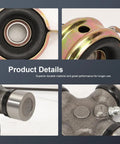 Drive Shaft Center Support Bearing Assembly And U-Joints Kit 372300K040 37230-0K040 product components close-up