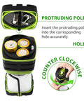 Battery installation of 1000 Lumen Battery Powered LED Camping Lantern With Four Light Modes, Waterproof Tent Light For Camping