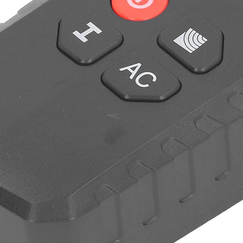 Close-up of the buttons on the FTVOGUE Stud Finder with LCD Display, 5 in 1 Wall Scanner for Wood Metal.