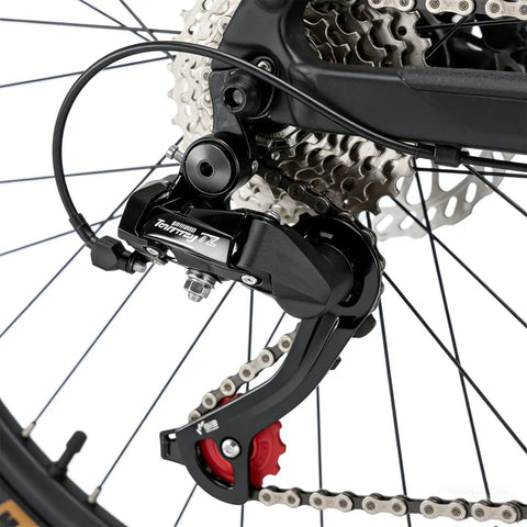 Rear Derailleur Tourney RD TZ500 Six Seven Speed Direct Mount for mountain, road, trail, folding and commuter bikes.
