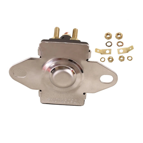Starter Relay And Solenoid Switch For Mercury Mercruiser Outboard Motors 8HP-115HP 12V with mounting hardware