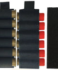 Side Saddle Shotgun Shell Carrier For 12 And 20 Gauge Holds 6 Rounds Tactical Buttstock Ammo Card With MOLLE Attachment