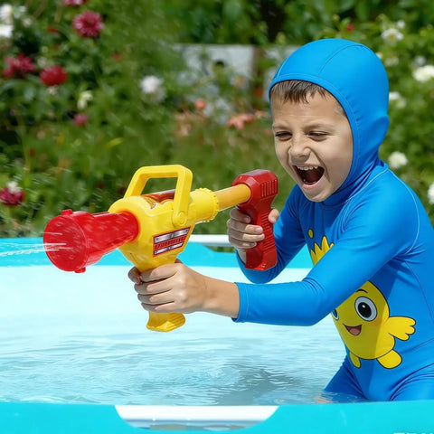 Dope Firefighter Backpack Water Gun For Kids Massive Capacity Summer Backyard Water Fight Toy Straight Fire Ultra Pro Outdoor Refillable Play Gear For Family