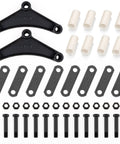 Heavy Duty Trailer Shackle Kit For Double Eye Leaf Springs Fits 3.5K To 7.2K Axles 312L Shackle Straps Kit with Hardware