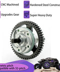 32P Spur Gear 52T 0.8M Main Gear For 1/10 Scale RC Cars Hardened Steel CNC Machined with off-road RC car