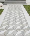 Pathway made with Beginner Friendly Square Concrete Mold For Easy DIY Pavers And Patio Decor Quick Setup No Tools Needed