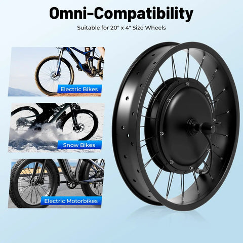 20 inch electric bicycle kit 20 Inch Electric Bike Conversion Kit 48V 1000W ✓