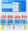 Solder Seal Wire Connectors Kit For Quick DIY Install With Waterproof Heat Shrink Sleeves Marine Grade Electrical Terminals