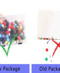 Comparison of new and old packaging for Chemistry Molecular Model Kit For Students And Teachers, 444 Pieces Including 136 Atoms