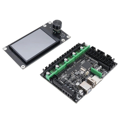 Level Up Your 3D Prints With This Lightning Fast 32 Bit STM32F407VET6 Control Board Boasting A Crisp 3.5 Inch Color Touchscreen And Easy Hookup Setup For Ender 3 V2 Pro Plus Klipper Support