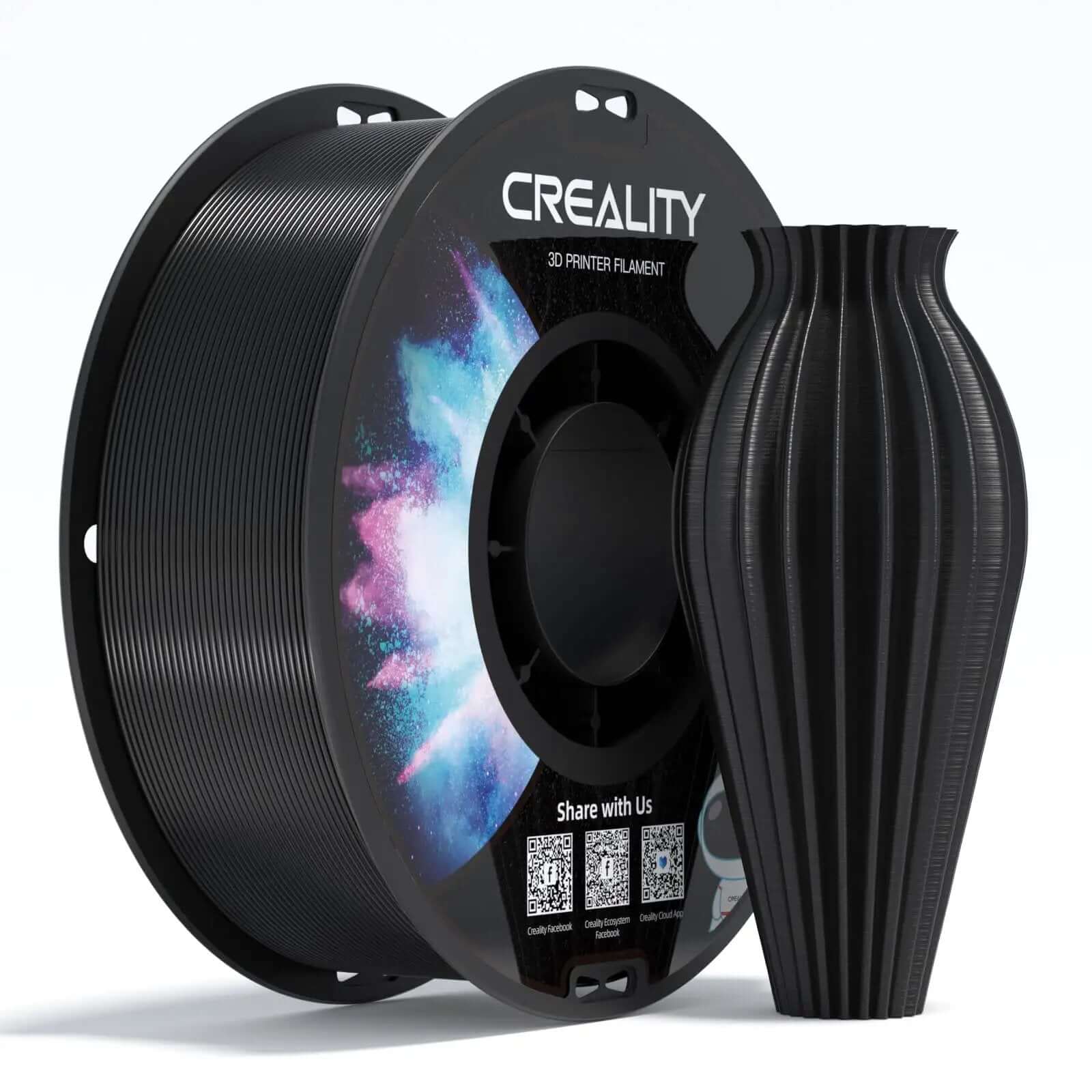 【ラスト在庫】フィラメントPETG 1kg 黒×5 ➕ 白×5計10KG 1.75mm PETG Filament 1Kg Glossy Black for 3D Printing ✓