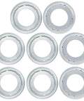 Kick Up Your Storage Game With This 8 Pack Of 12 Inch Lazy Susan Bearing Plates featuring 12 inch galvanized steel turntable bases.