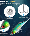 Action Packed Bass Fishing Lures Kit With Tackle Box For Freshwater And Saltwater Use Realistic Color Patterns And Proven Action Versatile Bait Set