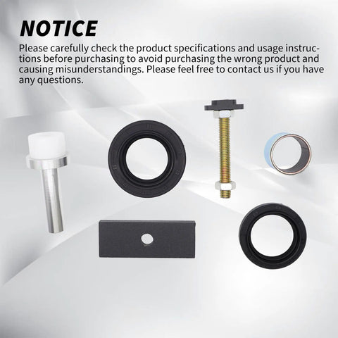 CV Axle Bearing Puller Seal Kit For Toyota 8 Inch Clamshell Front 4Runner Tacoma FJ Cruiser 2003 2018 2005 2018 Replaces 18195 90311-47013 90311-47027 Genuine Parts Easy Install Heavy Duty Gear Fixes Rattles Wheels Tight Saving Money On Shop Fees, seal kit parts