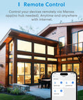 Smart Dimmer Switch For Single Pole Dimmable LED Lights, WiFi Enabled, Works With Alexa And Google Assistant, app control view