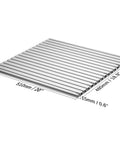Aluminum Spoilboard For PROVerXL 4030 CNC Router Beefy Aluminum Base With Smooth Finish For Hassle Free Mounting Setup, top view