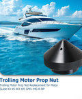 Beefy Heavy Duty Trolling Motor Prop Nut Replacement for Motor Guide X3 X5 XI3 XI5 GFEL MG BK DP, yacht in background