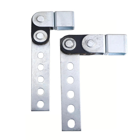 Two Pack Swivel Style Exhaust Hanger 360 Degree Heavy Duty Muffler Tailpipe Clamp for Universal Fit Easy Install