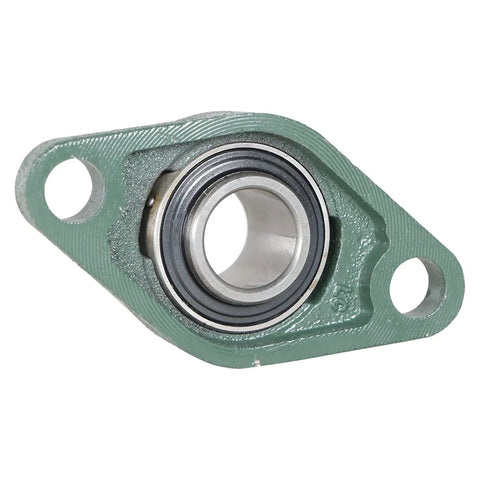 10 Pack UCFL205-16 Pillow Block Bearings With 1 Inch Bore Beefy Steel Self Aligning Flange Bearing 2 Bolt Block Durable Housing