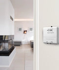 CT30A1005 Heat Only Manual Economy Thermostat Almond Finish 0.6 In Low Voltage Controls with Snap Action Switch on wall