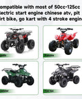 25H 62 Link Timing Starter Chain Breaker Kit For 50Cc To 125Cc Chinese ATVs Go Karts Dirt Bikes And Quad Rigs with Taotao, Coolster, Kazuma, Apollo models