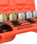 26 Piece Universal Bushing Press And Pull Sleeve Kit For Automotive Repairs Includes Bearings And Seals Removal And Installation