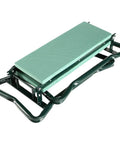 Collapsed view of Garden Kneeler And Seat Foldable Stool With Thick EVA Foam Padding And Handy Tool Pouch, Flip Design